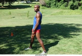 Curtis Arboretum - Cheltenham XC alumni race - finish