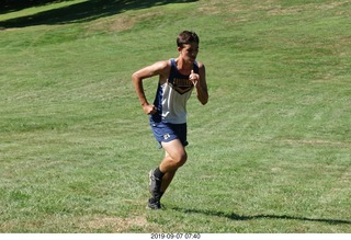 Curtis Arboretum - Cheltenham XC alumni race - finish