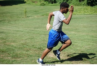 Curtis Arboretum - Cheltenham XC alumni race - finish