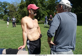 Curtis Arboretum - Cheltenham XC alumni race - John D, Mark V