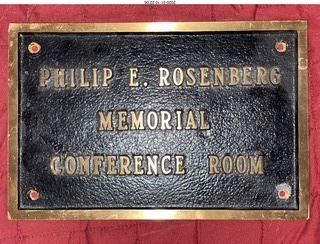 Philip E. Rosenberg calendar