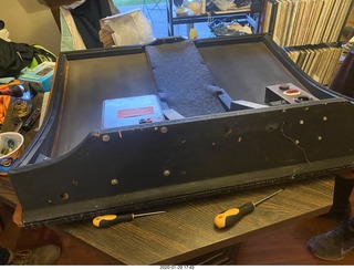 Quad ESL repair, replacing EHT power-supply board