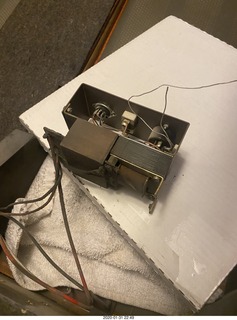 Quad ESL repair, replacing EHT power-supply board