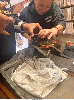 Quad ESL repair, replacing EHT power-supply board