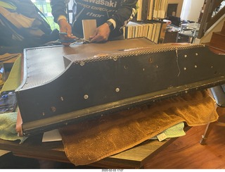 Quad ESL repair, replacing EHT power-supply board - peak voltmeters I made years ago