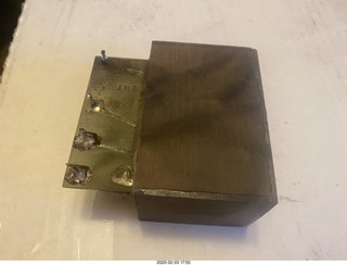 Quad ESL repair - replacing the EHT power supply - voltmeter - AC mains voltage