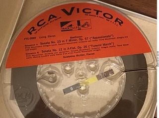 Beethoven Appassionata tape - Sviatoslav Richter