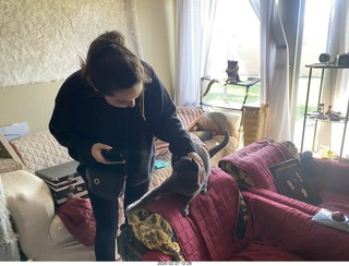 Olga Helga and my cat Max