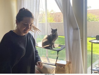 Olga Helga and my cat Max