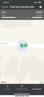 finding my hearing aids