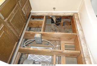 Peru - Lima - beach walk - people carrying their bicycles up the stairs