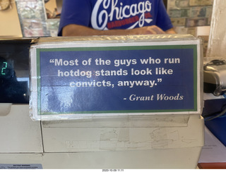 Most of the guys who run hotdog stands look like conficts anyway