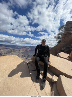 Adam at Grand Canyon