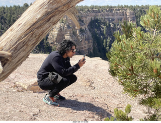 Anthony at Grand Canyon