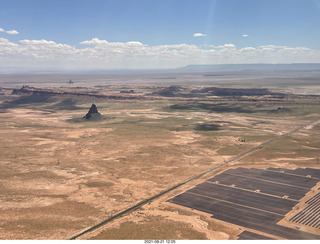 aerial - from Monument Valley