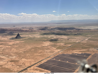 aerial - from Monument Valley