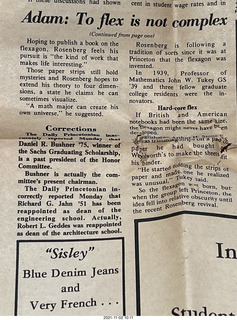 my hexflexagon stuff from 1975 - Daily Princetonion