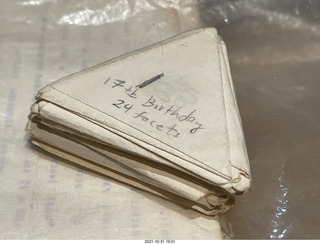 my hexflexagon stuff from 1974 and 1975