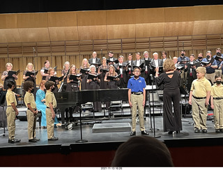 Scottsdale Arts - Carolyn Aynon Singers - Beethoven 250th poster