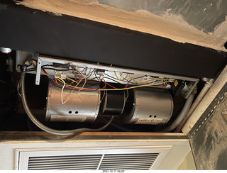 my downstairs HVAC wires