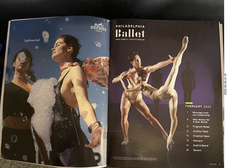 Philadelphia Ballet program