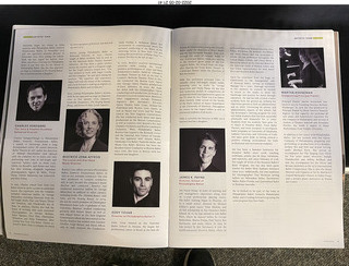 Philadelphia Ballet program