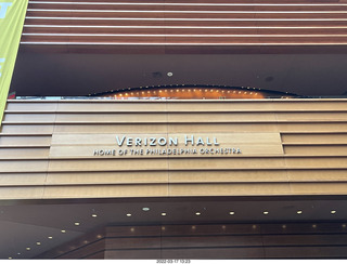 Philadelphia - Kimmel Center - Verizon Hall