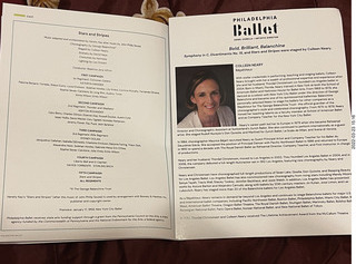 Philadelphia Ballet - Bold Brilliant Ballanchine program