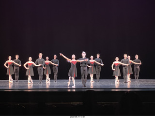 Philadelphia Academy of Music - dancers on stage - curtain call