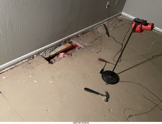 home upstairs floor project