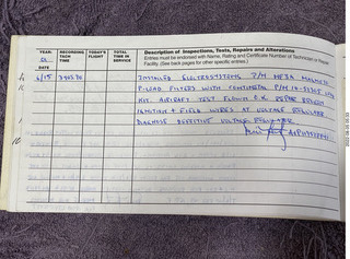 N8377W logbooks 2022-08-01 aircraft log