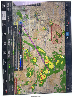 Foreflight to Mystic Bluffs (NM56) with weather