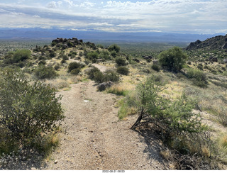 Marcus Landslide Trail sign