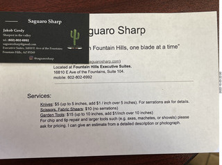 Jake Gerdy's business card