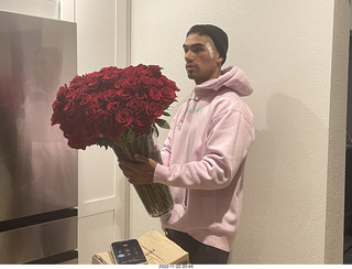 very nice dessert for Anthony's birthday after eating