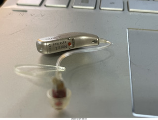 Oticon hearing aid close-up