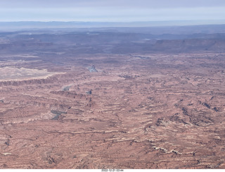 aerial - Canyonlands on Colorado River side