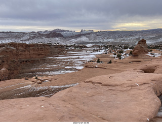 136 a1n. Arches National Park - Delicate Arch area