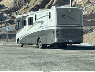 39 a1n. Utah - driving from moab to hanksville - camper like Don Webster's