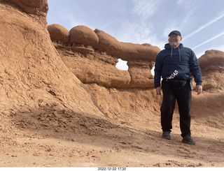 226 a1n. Utah Goblin Valley State Park - valley of goblins + Adam
