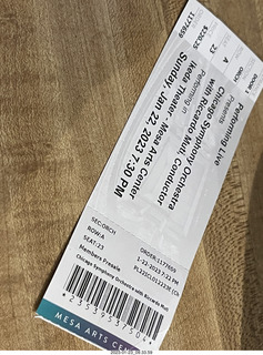 Mesa Muti ticket