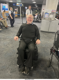 In airport wheelchair