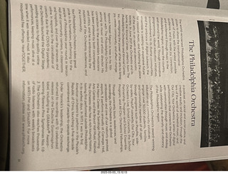 Philadelphia Ballet - Forward Motion - program