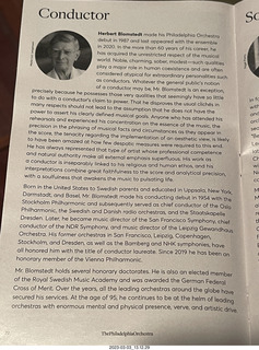 Philadelphia Ballet - Forward Motion - program