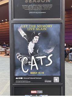 Kimmel Center - Verizon Hall - Philadelphia Orchestra - CATS poster