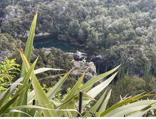 35 a1s. New Zealand - dam opening walk