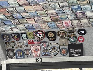 128 a1s. New Zealand - Huka Falls River Cruise + dollar bills various currencies