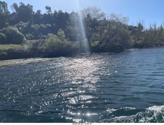 130 a1s. New Zealand - Huka Falls River Cruise