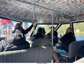 144 a1s. New Zealand - Huka Falls River Cruise