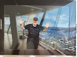 New Zealand - Auckland Sky Tower brochure + Adam